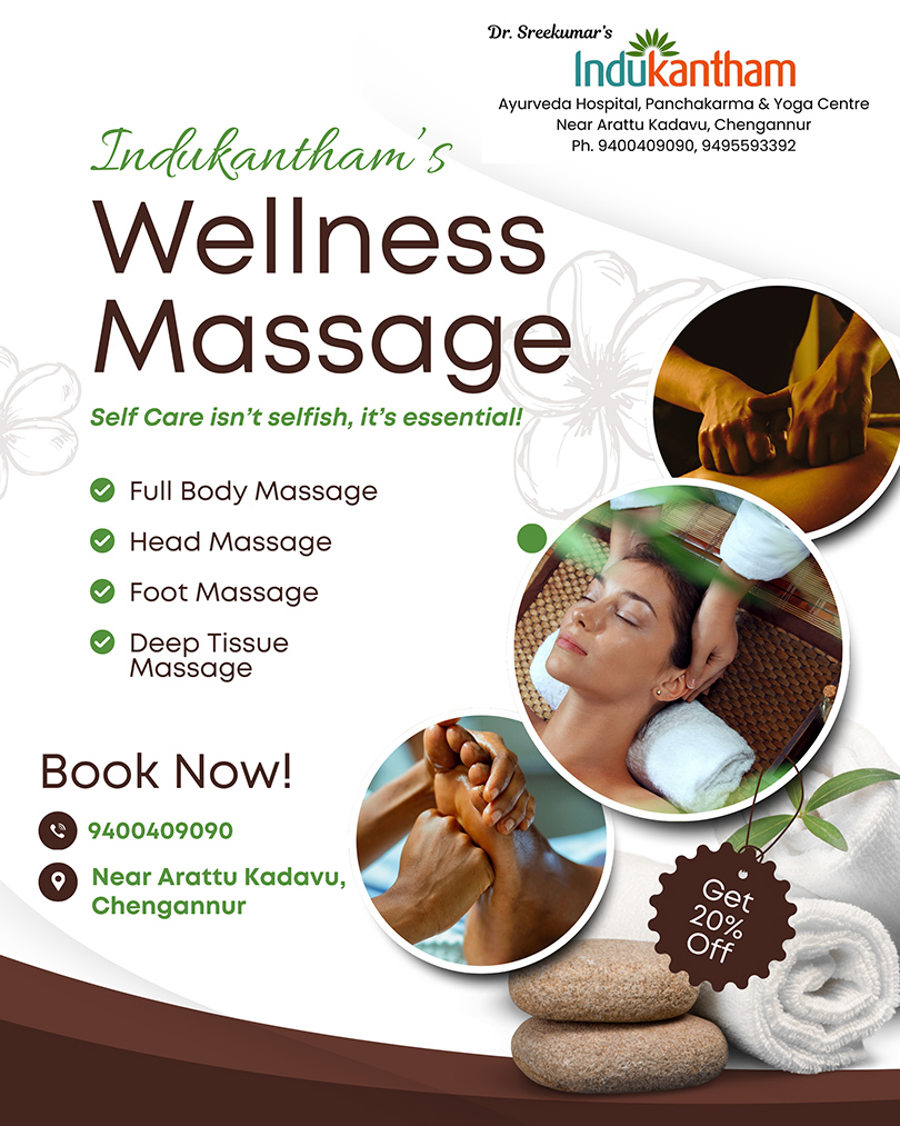 Brown and Green Minimalist Spa & Massage Promotion Instagram Pos